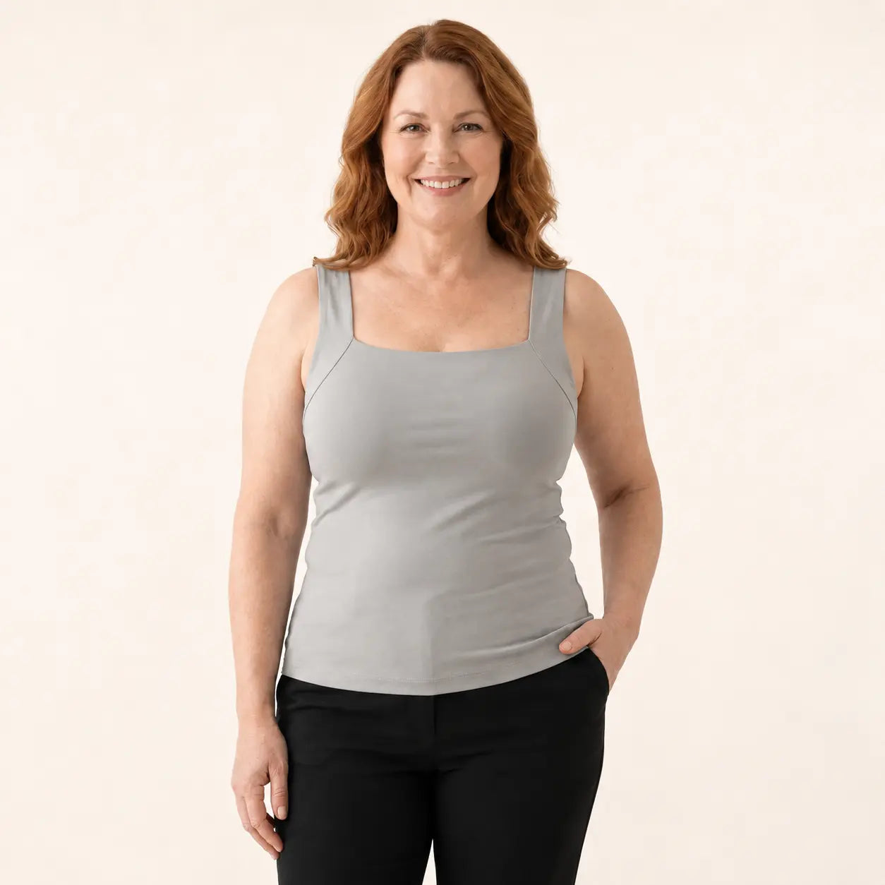 Nuoria Built-In Bra Comfort Shaper Tank