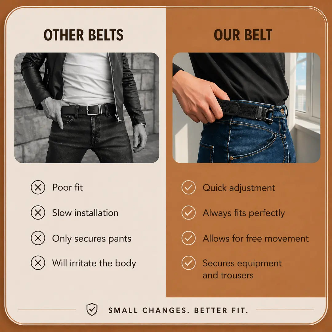 Nuoria HoldFit - Buckle-Free Belt