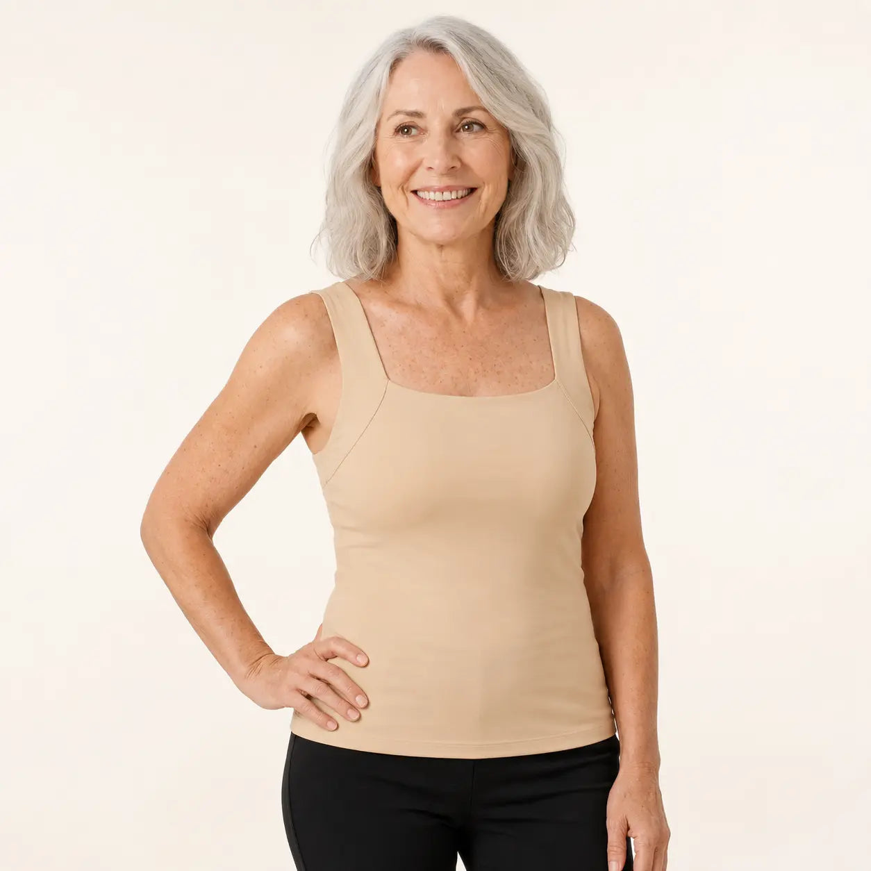Nuoria Built-In Bra Comfort Shaper Tank