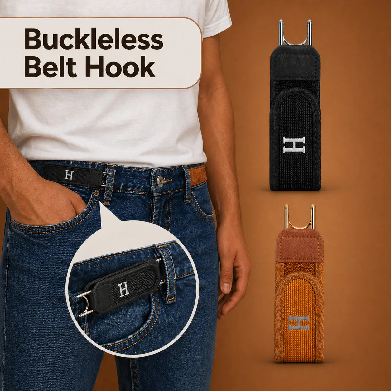 Nuoria HoldFit - Buckle-Free Belt